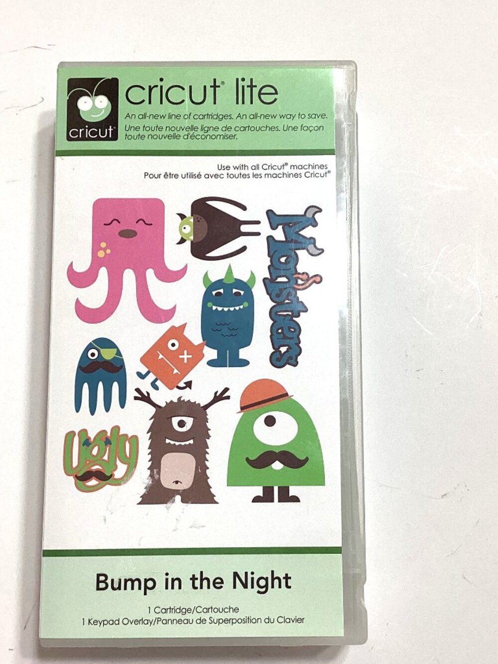 Cricut Shapes Cartridge Bump in the Night Greeting Card Making Paper Crafts